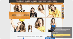 Desktop Screenshot of giselebundchen-online.com